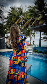 “PARADISE” ONESIZE RESORT WEAR COVER UP
